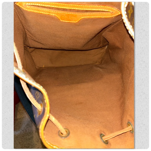 Authentic Louis Vuitton backpack GM with replaced bottom and trim - Picture 4 of 15